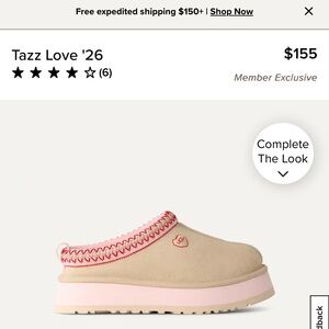 NEW in box UGG Tazz Love ‘26